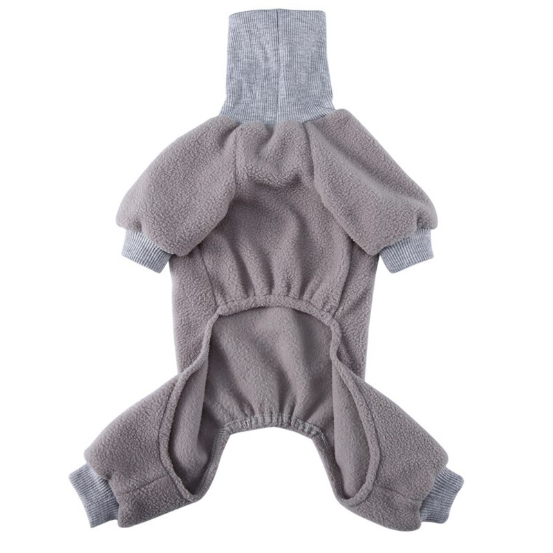 Zachte Fleece Hond Jumpsuit Winter Kleding Warme Pyjama Voor Kleine Puppy Jas Pet Outfit Hond Coltrui Kleding Yorkie Shih tzu