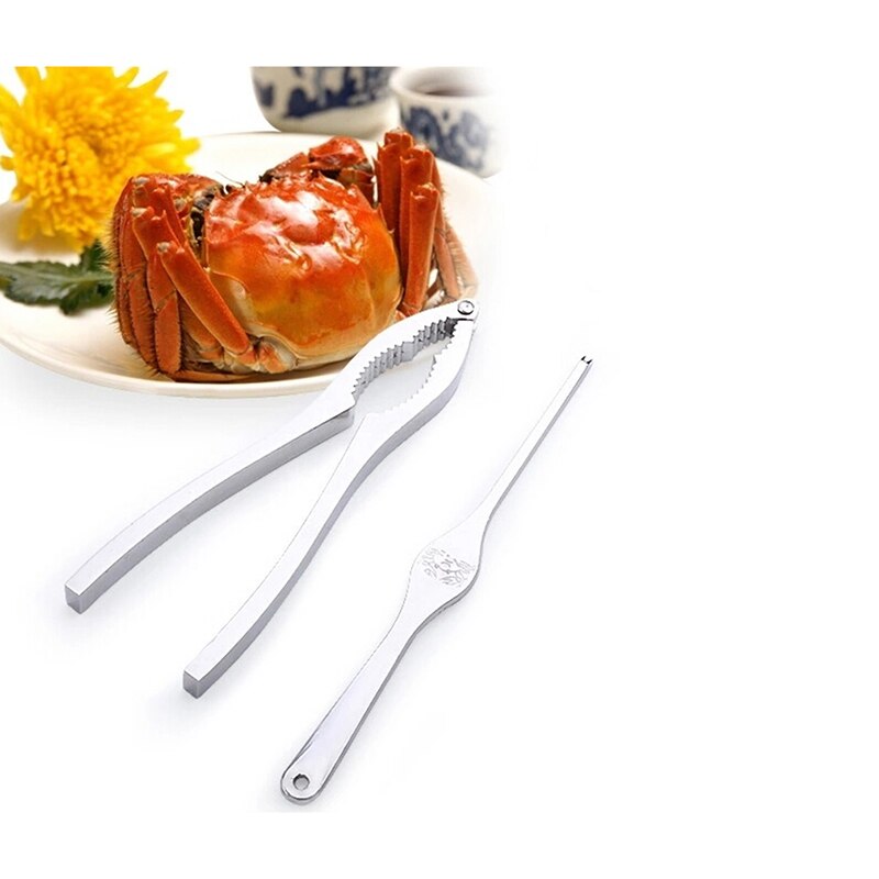 2pcs Seafood Set Scissors Crab Leg Eating Kitchen Shellfish Nuts Tools