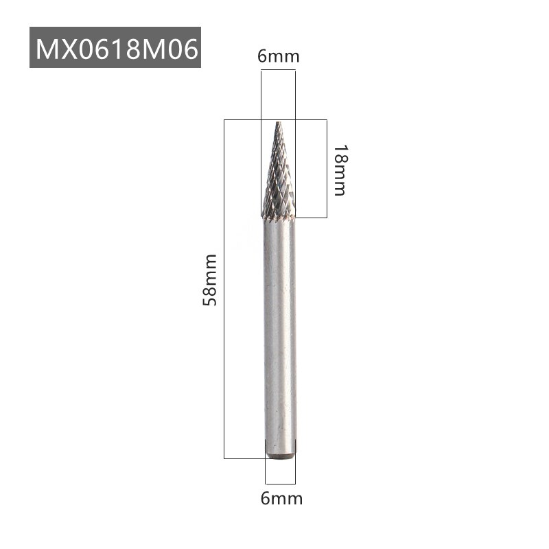 YG8 Alloy Rotary File 1Pc MX Type Double Slot Tung... – Vicedeal