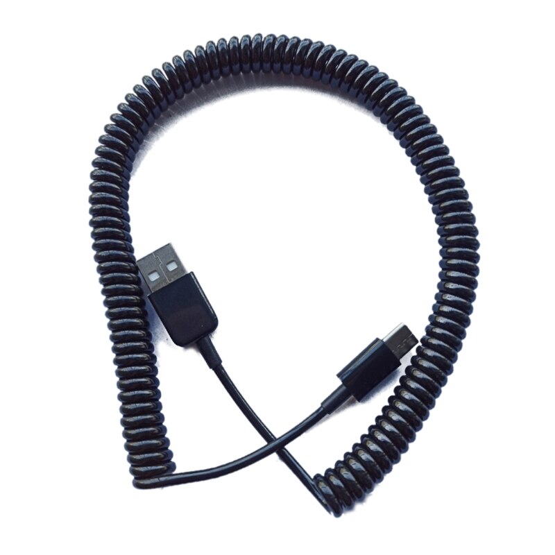 Type C Coiled Cable Wire Mechanical Keyboard GH60 USB Cable Type-C to USB Cable 090F