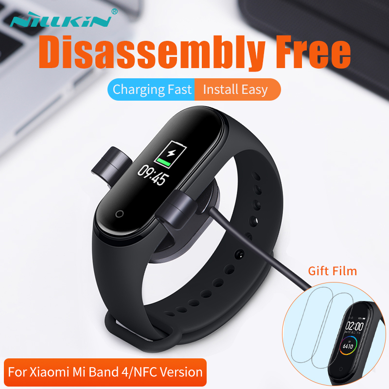 NILLKIN dla Xiaomi Mi Band 4 ładowarka Miband 4 dla xiaomi mi band 4 globalny pasek USB ładowarka dla xiaomi inteligentna opaska 4