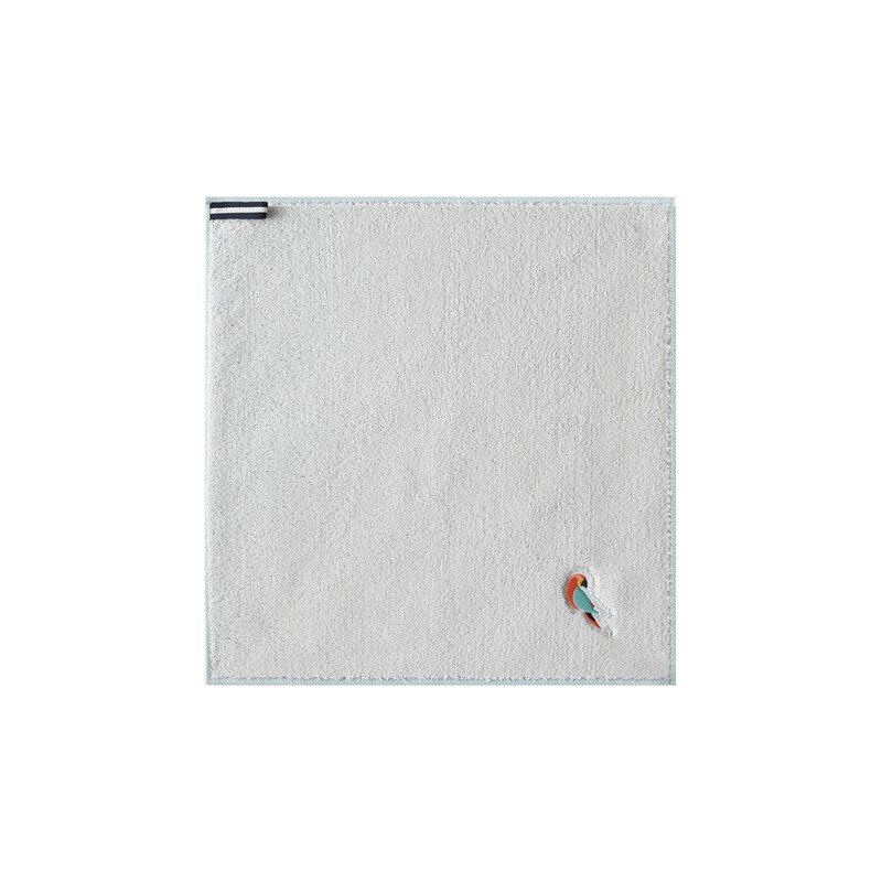 Kinderhanddoekje, schattig klein vierkant handdoekje, koreaanse handdoek, scandinavisch absorberend toilethanddoekje: Grijs