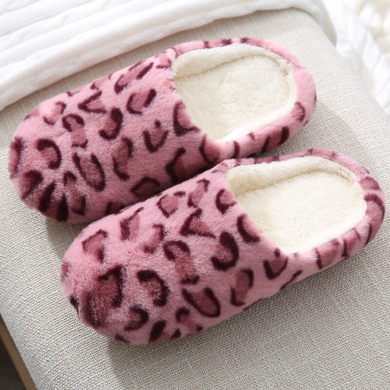 Vrouwen Pluche Zachte Slippers Leuke Slippers Dames Platform Indoor Schoenen Voor Vrouwen Winter Slippers Thuis Slippers Vrouwelijke Warme Schoenen: red / 38-39