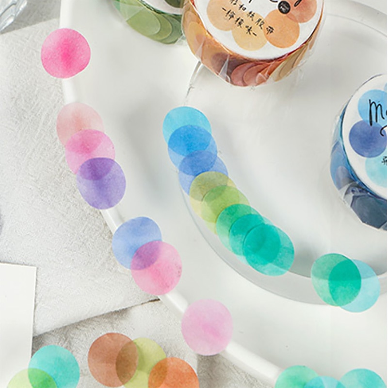 Washi Tape Kawaii de frutas y dulces, pegatinas de papel Washi decorativas, cinta adhesiva, diario, pegatinas escamas para Scrapbooking, 100 unidades por lote