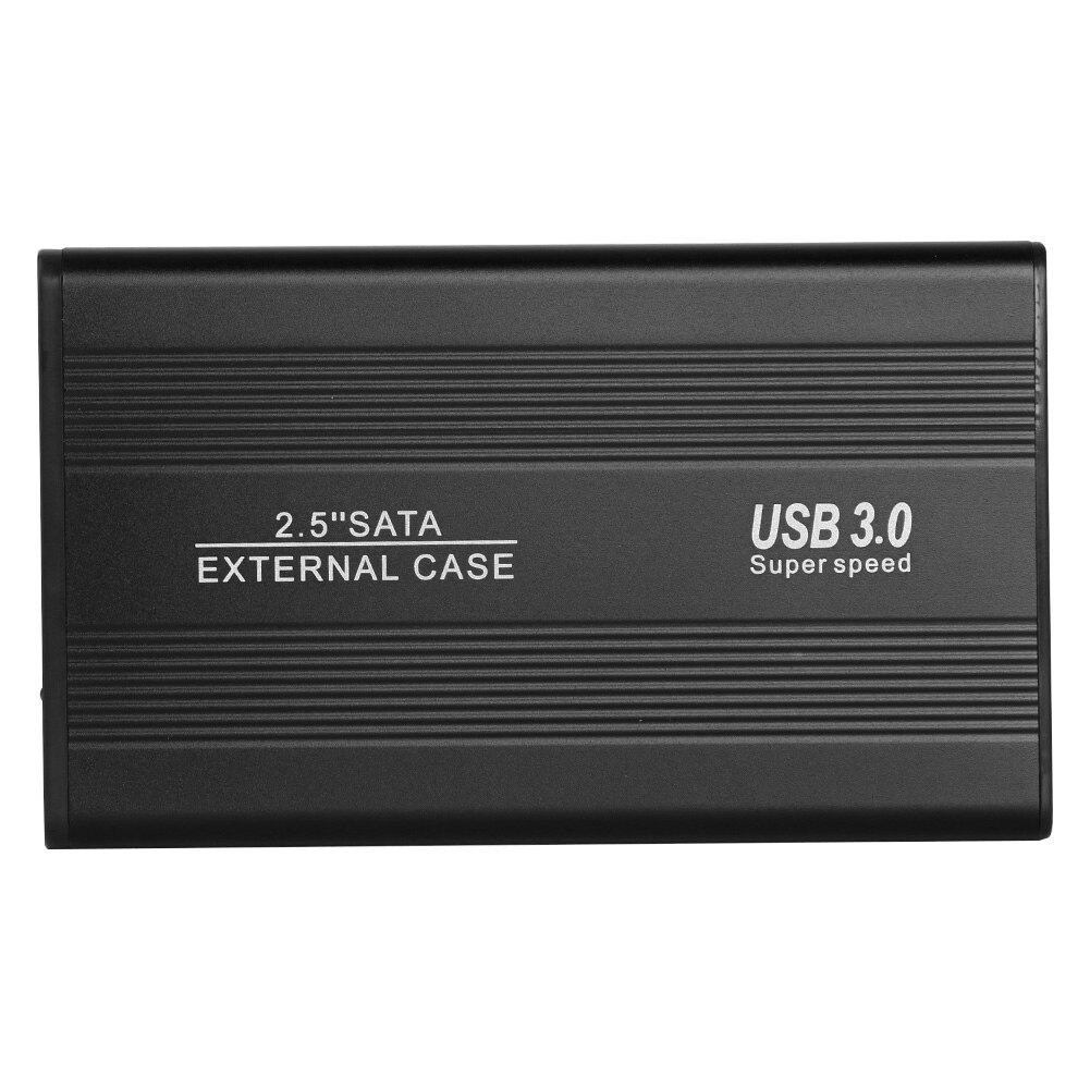 Caja de disco duro externo USB 2,5 de 3,0 pulgadas, caja de disco duro SATA a USB 3,0, SSD de aluminio de 5Gbps, compatible con 3TB para ordenador portátil y PC