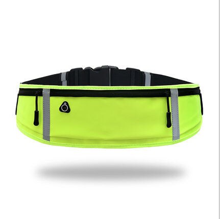 Unisex Running Tas Sport Taille Zakken Waterdichte Wandelen Bum Bag Sport Camping Taille Riemfanny Ultradunne Voor Vrouwen Mannen: YELLOW