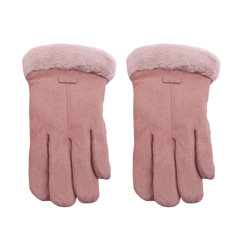 Winter Suede Warm Touchscreen Handschoenen Sport Running Fietsen Handschoenen Voor Mannen Vrouwen Reflecterende Dikker Warm Houden Handschoenen