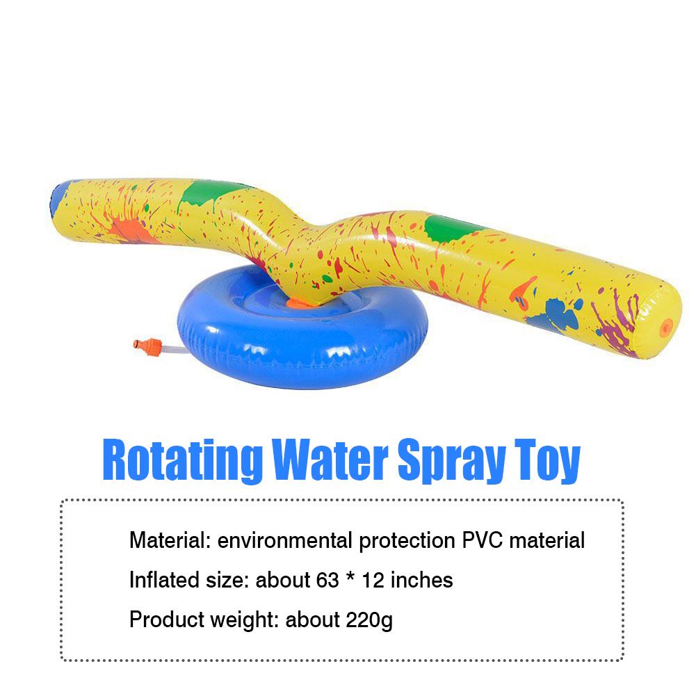 Barn voksen 63- tommer børn vand sprinkler legetøj udendørs fest oppustelig vand spray legetøj sprinkler til drenge piger