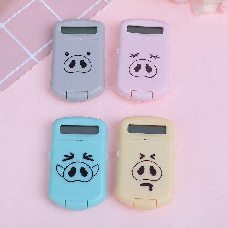 Mini Cute Pocket 8 Digits Electronic Calculator Desktop Student School Supply Portable for school student