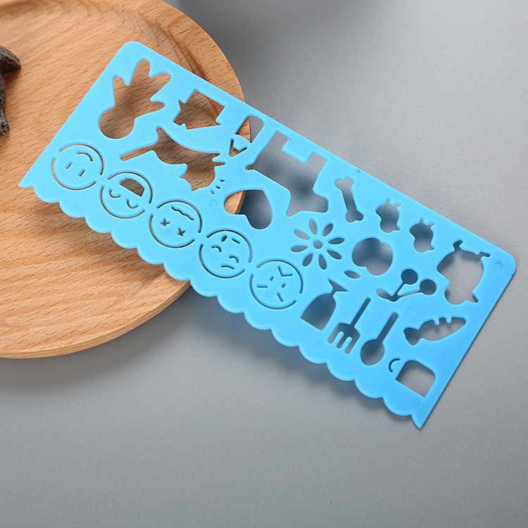 4 st barns multifunktionella visdom och variabla regler söta student brevpapper rita öva på att måla