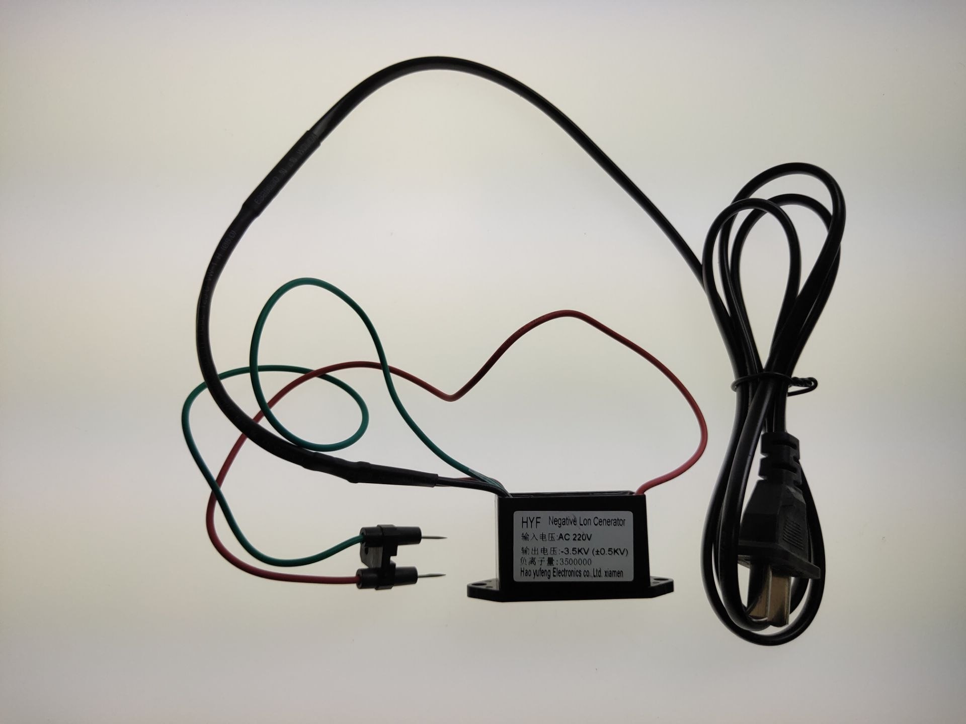 Small Particle Size Negative Ion Generator Module 220V Negative Oxygen Ion Air Purifier Diy Household Formaldehyde Removal Smoke