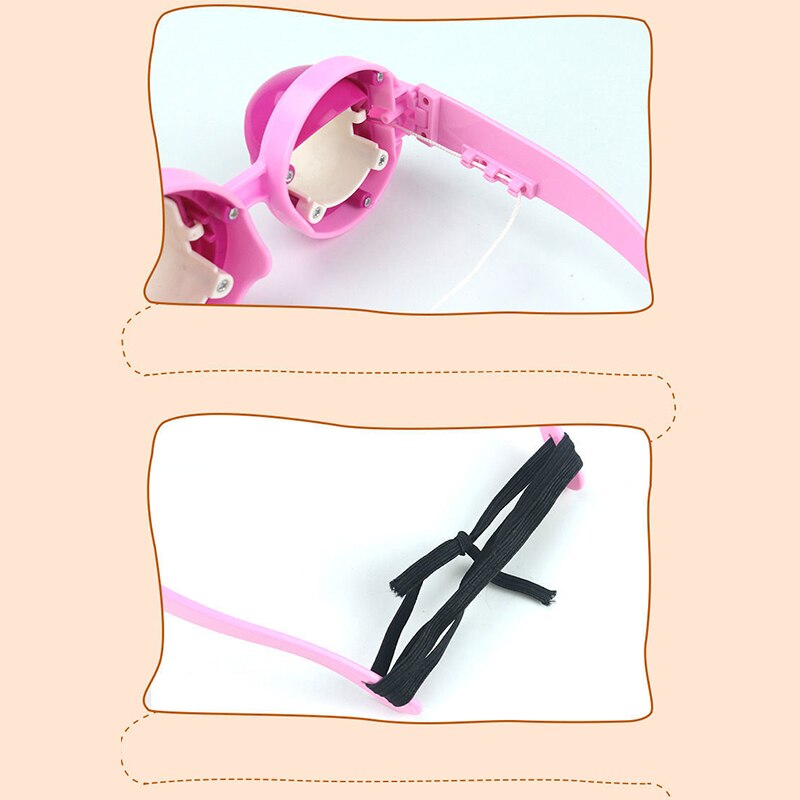 Grappige Bril Met Gekke Ogen - Accessoires Voor Grappen, Kinderfeest, Halloween, Kerstmis - Cadeau Speelgoed (Geel