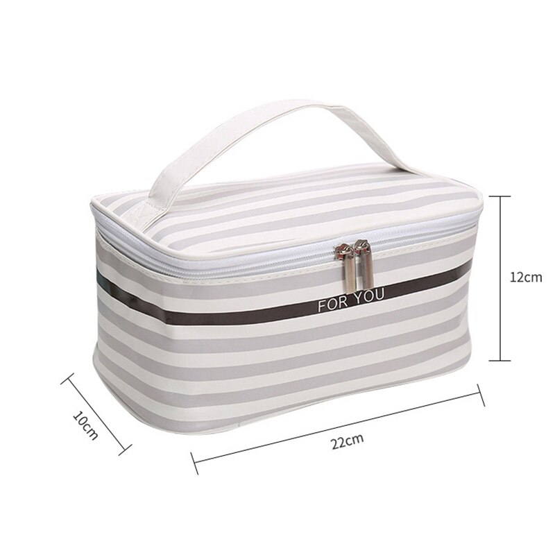 Women PU Travel Cosmetic Bag High capacity Makeup Bag Handbag Female Zipper Small Cosmetics Make Up Bags Travel Beauty Organizer