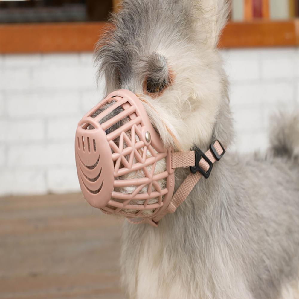 50% Hotplastic Verstelbare Pet Honden Katten Snuit Mand Anti Bijten Mond MaskS1