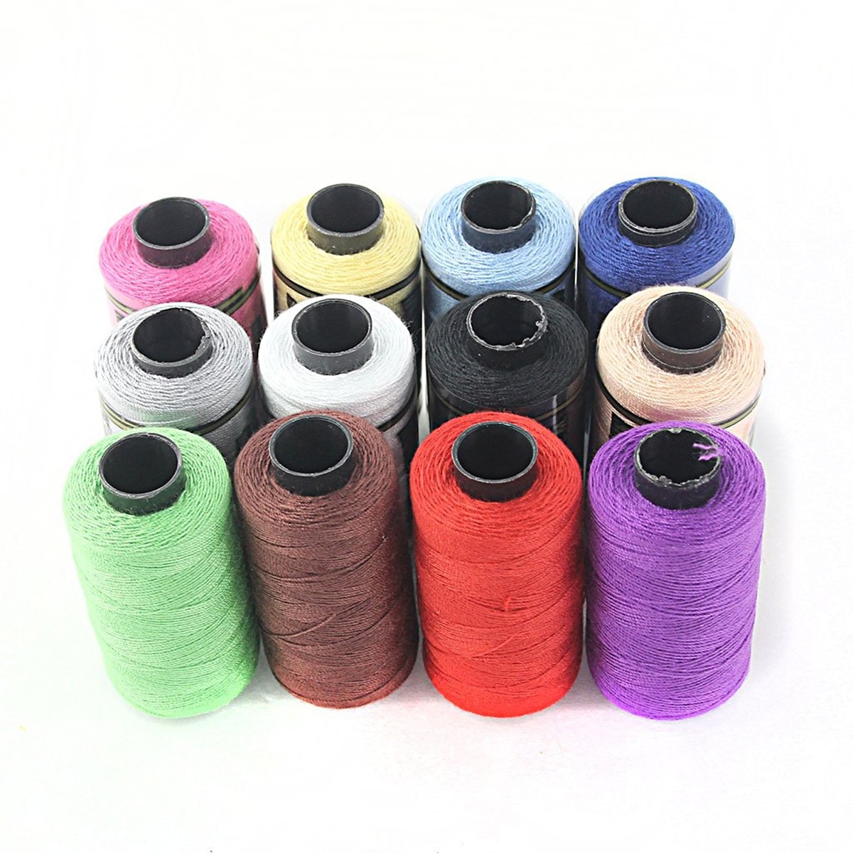 Bobinas de hilo de coser, carretes, 12 Uds.