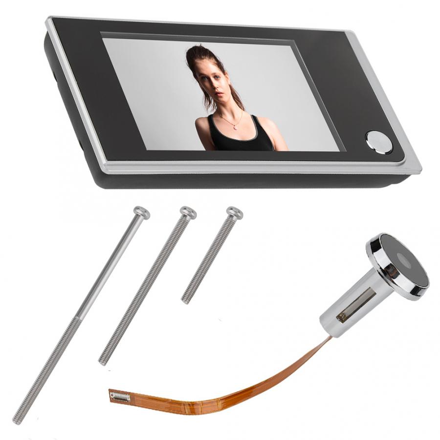 3.5 inch Video Digitale Deur Camera Deurbel 120 Graden Hoek Viewer video Eye Deur Deurbel Outdoor Deurbel