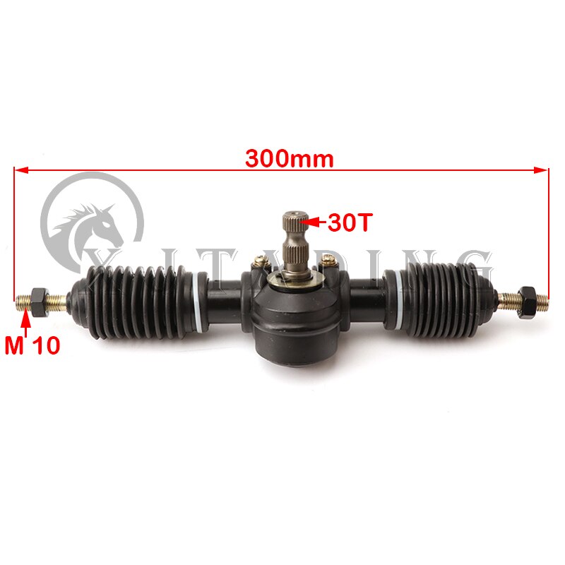 300mm 320mm Power Steering Gear Rack Pinion Assy Fit For DIY China Go Kart Buggy Karting ATV UTV Bike Parts: D