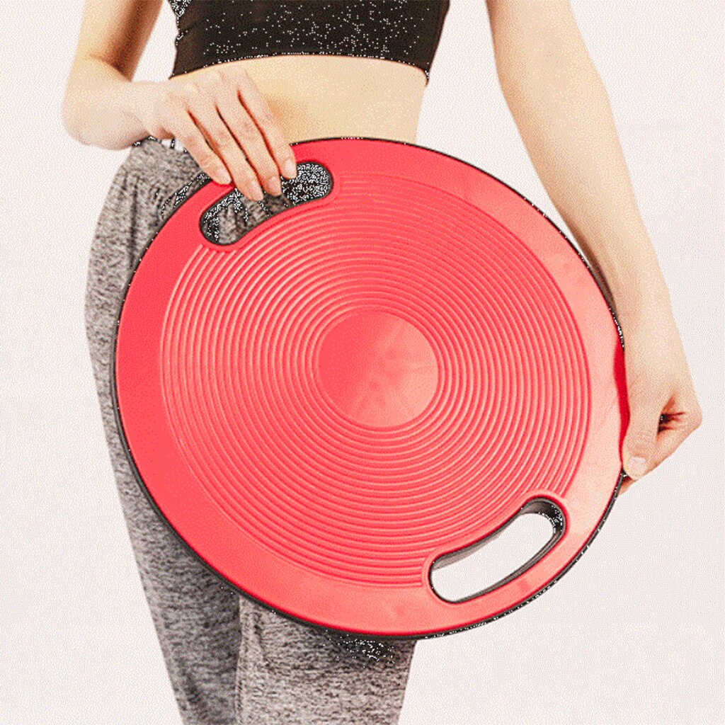 Wobble Balance Board Stability Yoga Training Fitness Board with Handle