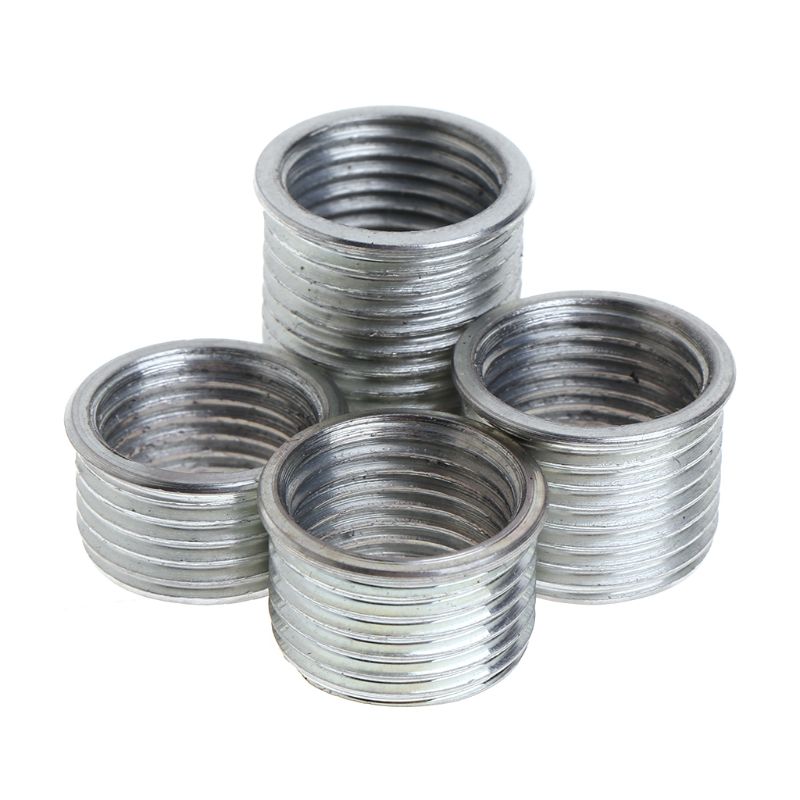 14mm Spark Plug Rethread Rethreader Repair Tap Tool Reamer Inserts Kit &amp;