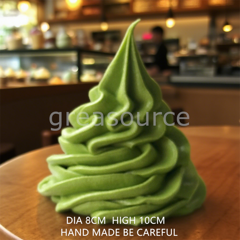 2.3 tum vit original smak mjölkglass populära gör-det-själv handgjorda leksaker lekfönster display provhuvud plastmodell gör-det-själv