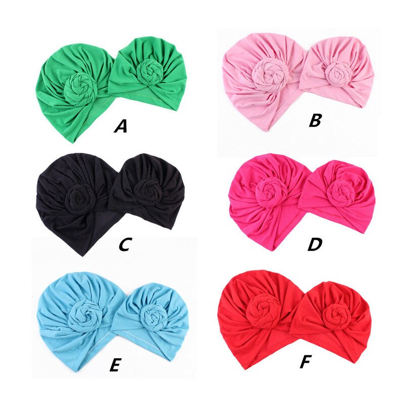 Turban knut bobble mössa 1 st mamma barn bebis pojkar tjejer vinter varm stickad mössa solid knut mjuka familjekepsar