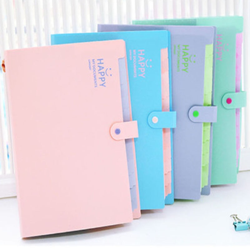 Expandable 12 Layers Documents Files Folders Bags A4 Paper Expanding Files Folder Pockets Accordions Documents Organizers