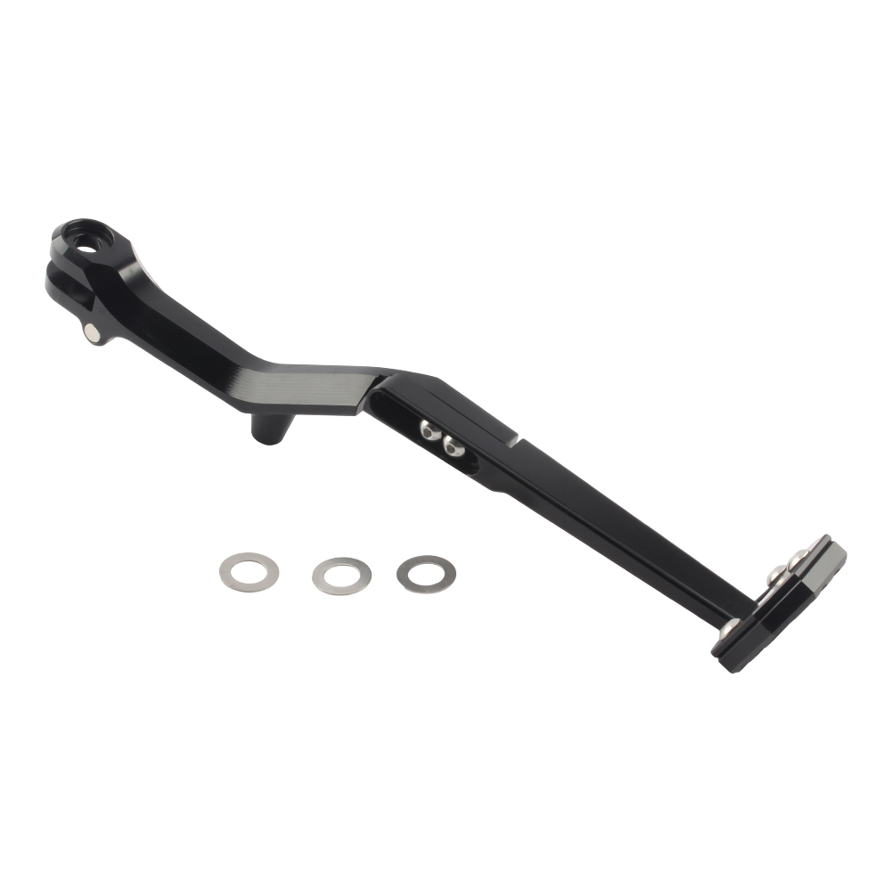Enduro-motocrossaccessoires voor surron parts, standaards, zijstandaards, antislip parkeersteunen, verlichting, bee x e-bike, motorfiets: Zwart