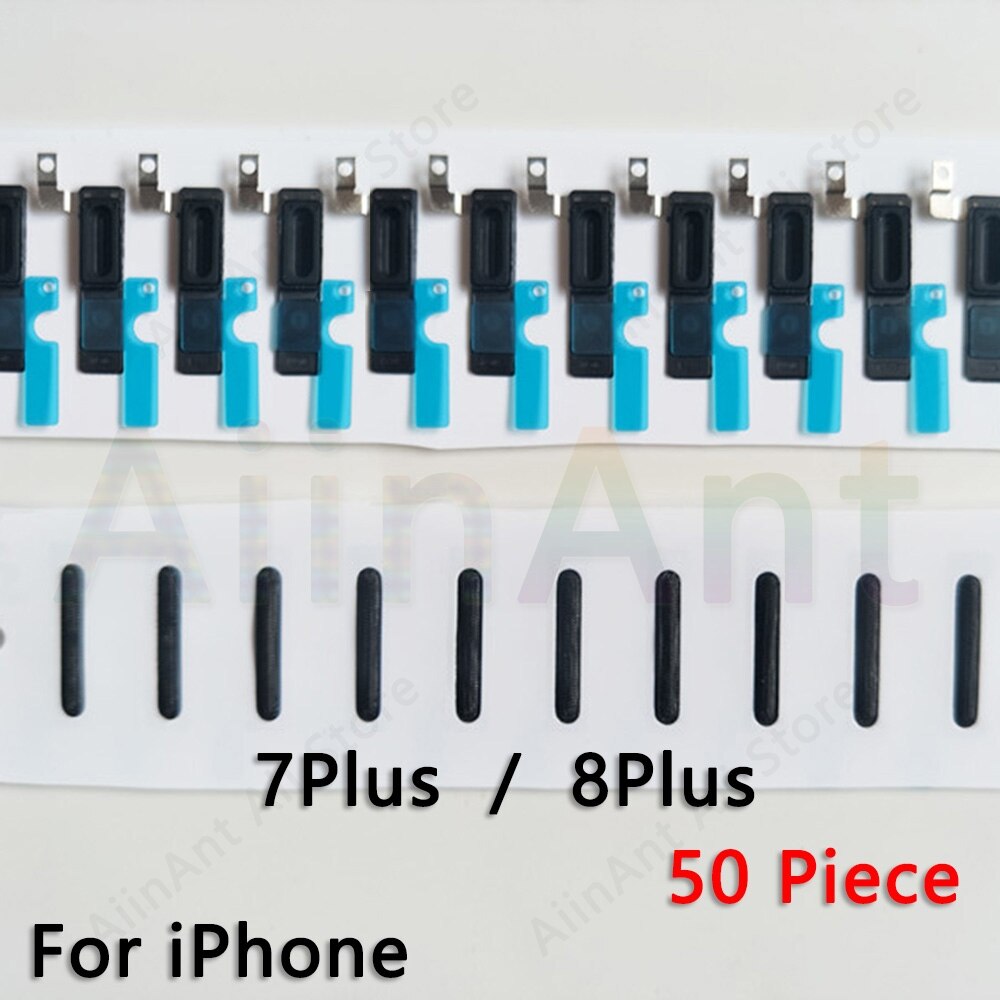 50 stück Für iPhone 6 5 5s 5c X Xs Max 5 6s LCD Bildschirm Anzeige Anti-Staub Gittergewebe Klebstoff Stecker Für iPhone 7 8 Plus Reparatur Teil