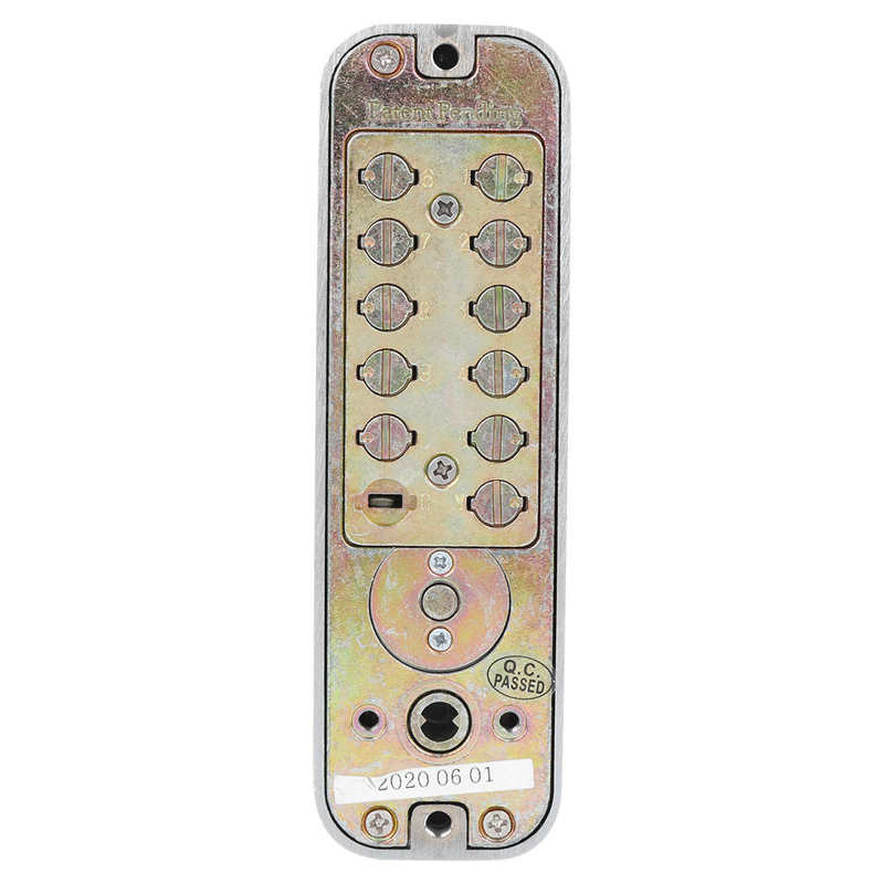 11 Digits Mechanical Combination Lock Sliding Door Keyless Access for Kitchen Office Balcony Access Control
