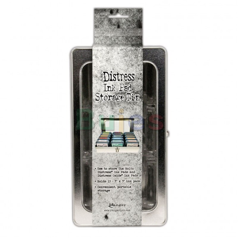 Tim Holtz Mini Nood Inkt Opslag Tins, Ranger Tholtz Distress Krijt Tin, Ranger Nood Spray Tin