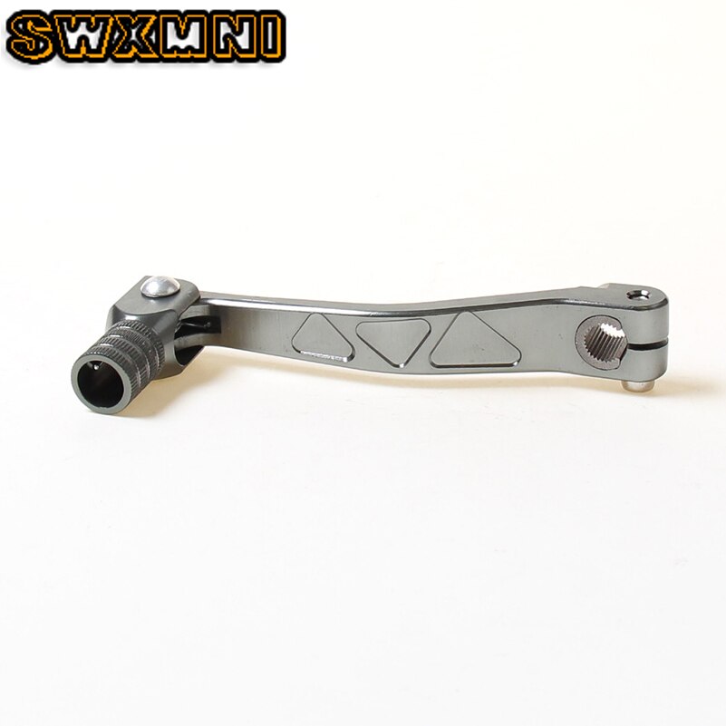 Cnc Aluminium Vouwen Versnellingspook Voor Kayo Bse Apollo Xmotos Ssr Crf Klx 50 70 90 110 125 140 150 160 Cc Dirt Pit Bike: Titanium