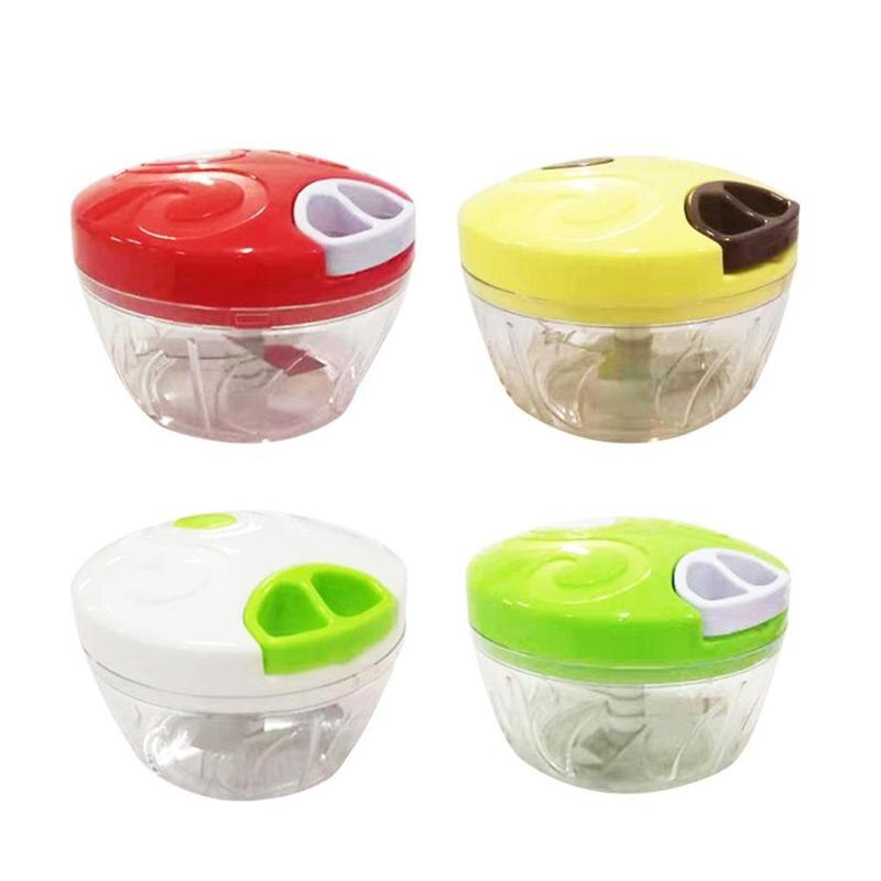 Manual Fruit Vegetable Chopper Hand Twist Pull Food Cutter Shredder Nuts Cutter Grinder Onion Mincer Garlic Kitchen Accesso E9C4