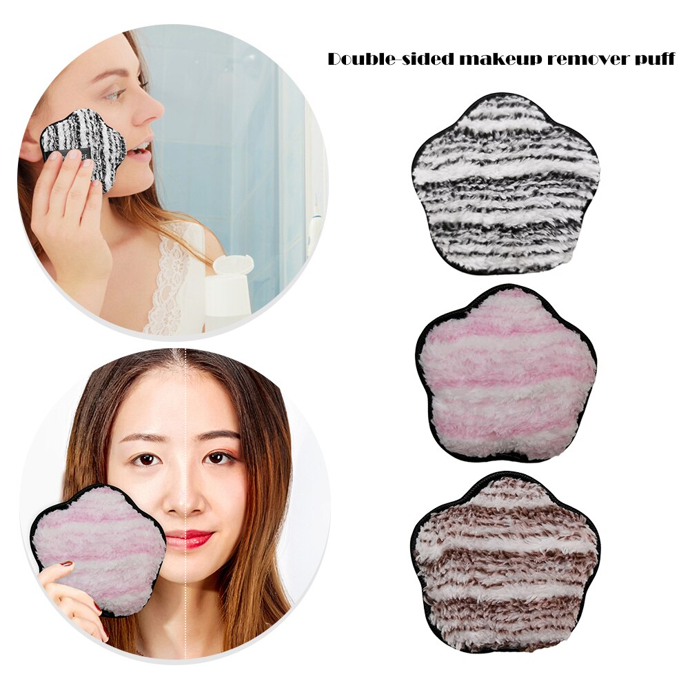 Soft Makeup Removal Sponge Flutter Face Washing Cotton Flapping Reusable Sponge Face Cleansing Sponge Cleaner Tools
