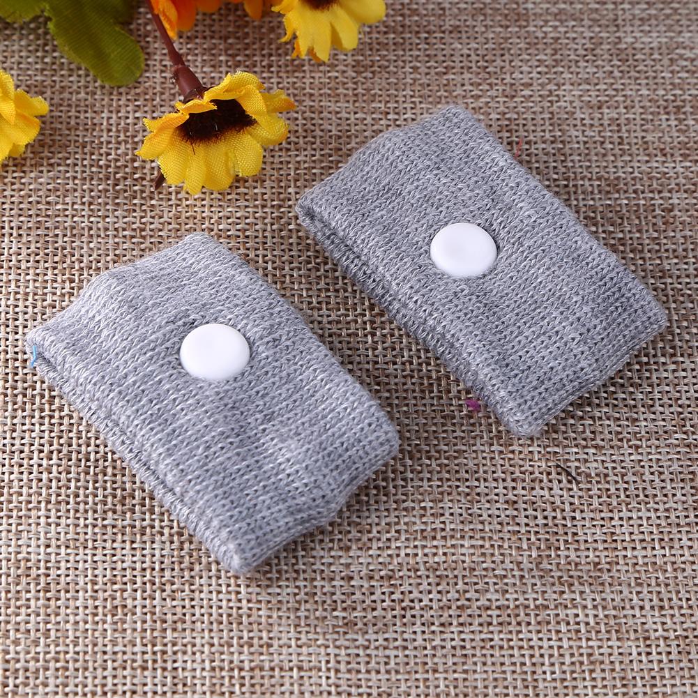 2 stuks polsbandjes tegen ochtendmisselijkheid, polsbandje tegen reisziekte, reisbandje tegen reisziekte in een watervliegtuig (grijs)