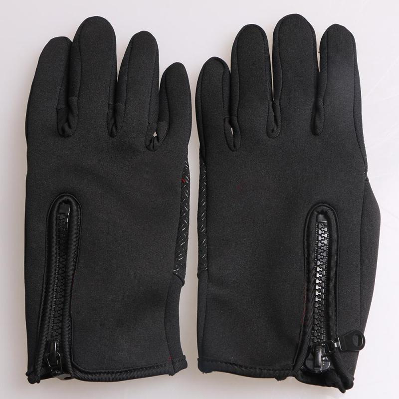 Fietsen Handschoenen Volledige Vinger Unisex Winter Herfst Waterdichte Touch Screen Outdoor Sport Windstopper Ski Snowboard Handschoenen