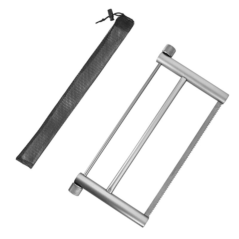 Folding Wood Saw Portable Coping Saw Frame Aluminum Alloy Handsaws Cutting Wood Woodworking in Camping Backpacking