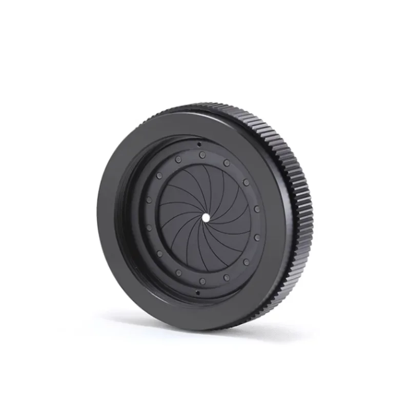 Lente de cámara de microscopio de Diafragma Iris, anillo adaptador de módulo de reequipamiento DIY, M42 a M42, 1,5-29mm: Naranja