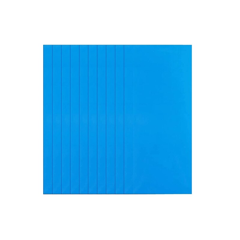 Self-Adhesive PVC PatchesVinyl Pool Liner Patch Boat Repair Rubbers for Inflatable Boat Raft Kayak CanoeRectangle: 10 sheet