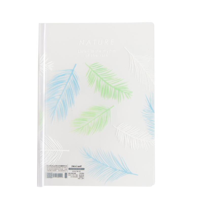 1PCS Small Lovely Office Document Organizer School Pumping Clip A4 File Folder