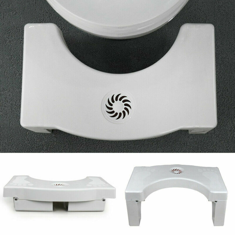Foldable Toilet Squatty Step Stool Bathroom Potty Squat For properToilet Posture Step Seat for Home Bathroom Toilet