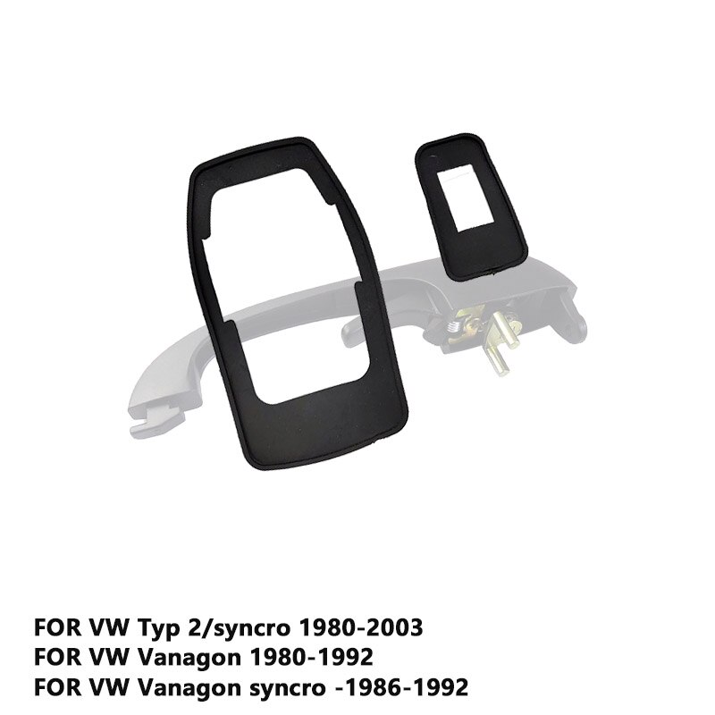 Deurgrepen Voor Vw Type 2 / Syncro Vanagon Syncro Voordeur Handvat 251837205 Rubber Pad 251837209 21837211