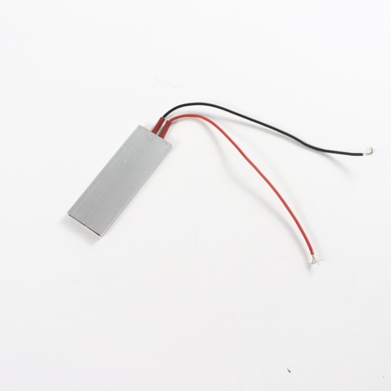 80x30mm 12V 24V 36V 48V 110V 220V PTC elemento calentador termostato constante termistor Sensor de calefacción de aire carcasa de aluminio 80*30mm