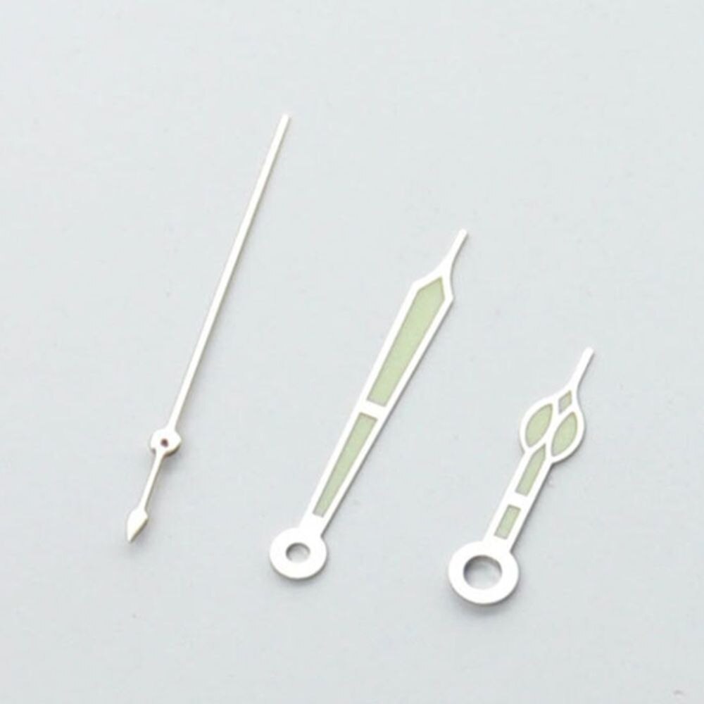 Horloge Handen Groene Lichtgevende Fit Miyota8215,8205,821A,St1612 DG2813/3804 Beweging