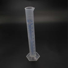 Plastmålecylinder graderede cylindre til laboratorieudstyr laboratorieværktøjer