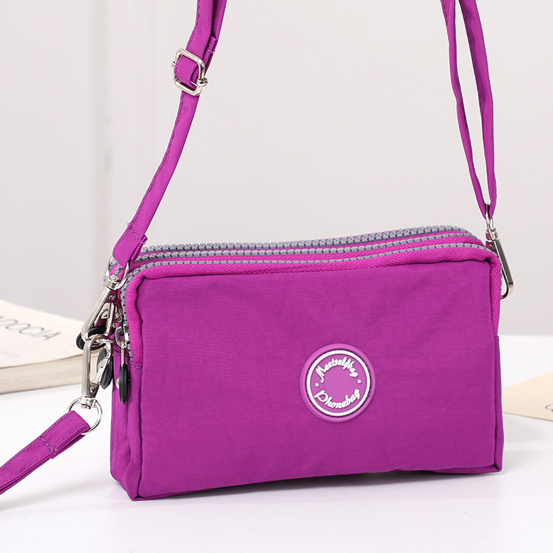 Zipper Phone Wallet Crossbody, Travel 3-in-1 Zipper Wallet
