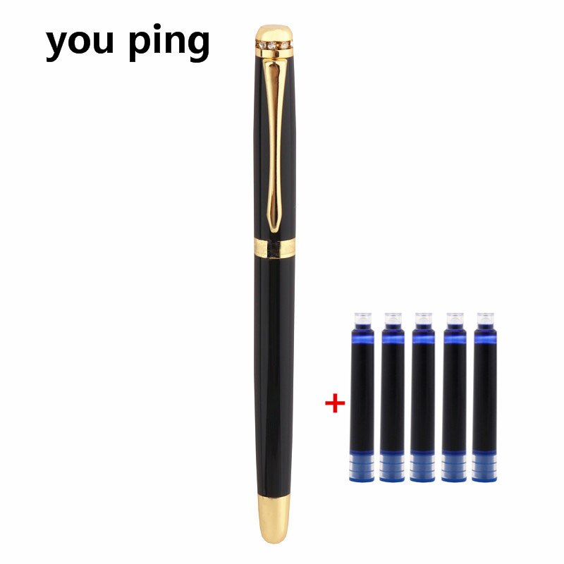 7050 Color School Office Supplies Stationery Fine Fountain Pen: Navy Blue