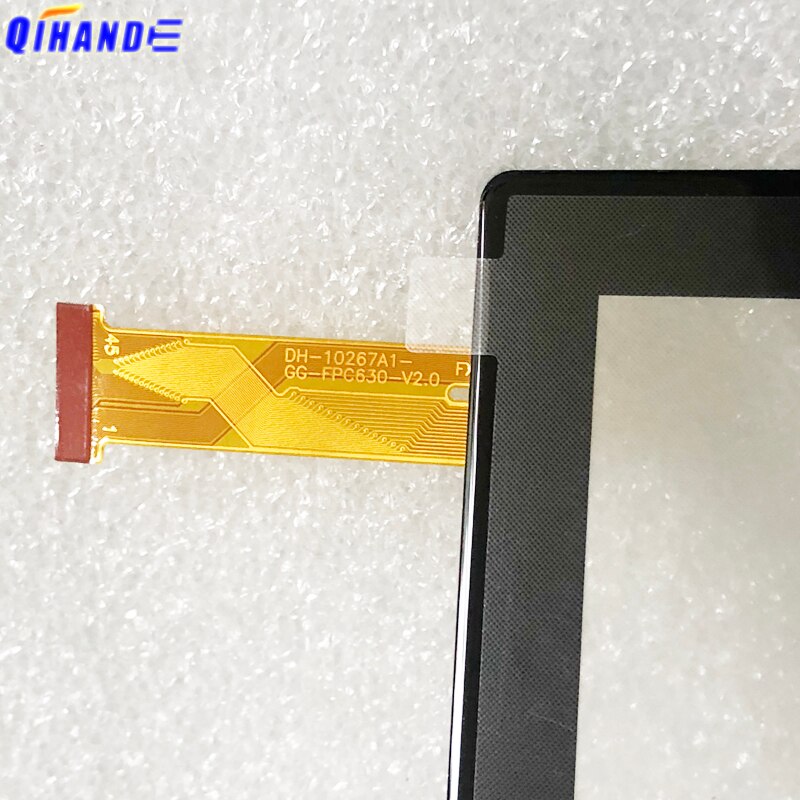 2.5D DH-10267A1-GG-FPC630-V2.0 Tablet Touch Screen Digitizer vetro pannello di riparazione DH-10267A1-GG-FPC630-V3.0 sensore di HZYCTP-102458