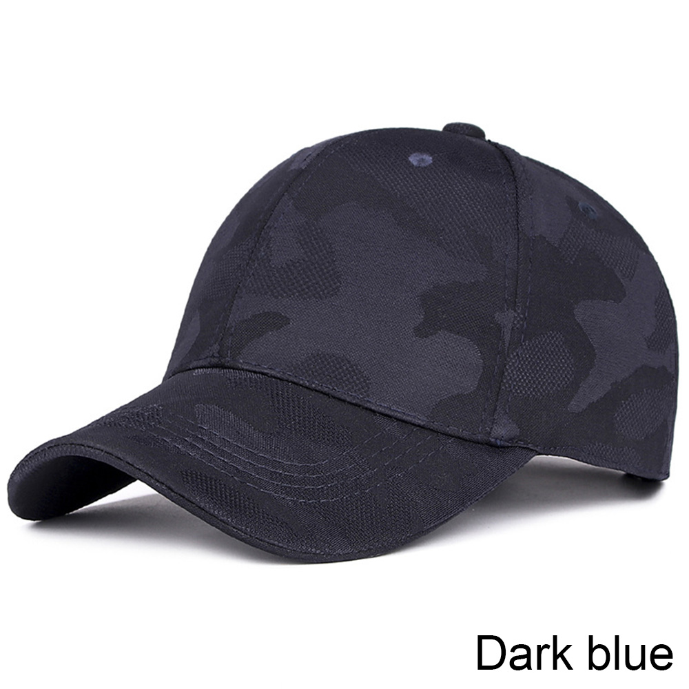 Evrfelan Neue Einstellbar Camouflage Baseball Cap Männer Frauen Casual Snapback Kappe Hut Im Freien Sport Hut Unisex knochen: dark blue1