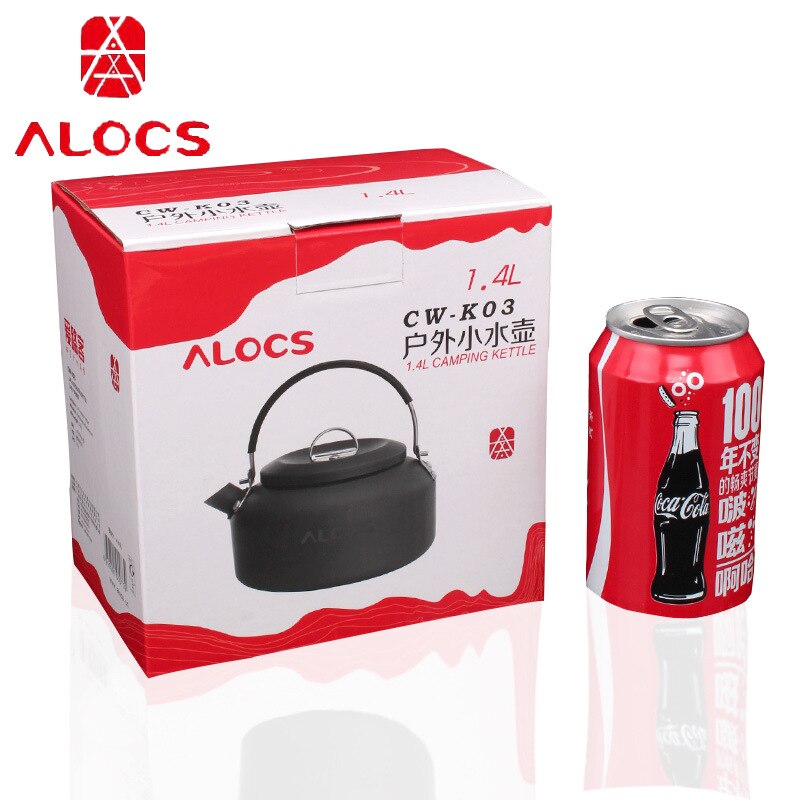 ALOCS Alocs 1.4L/1.4L Outdoor Kettle Ultra-Portable Tea Pot CW-K03