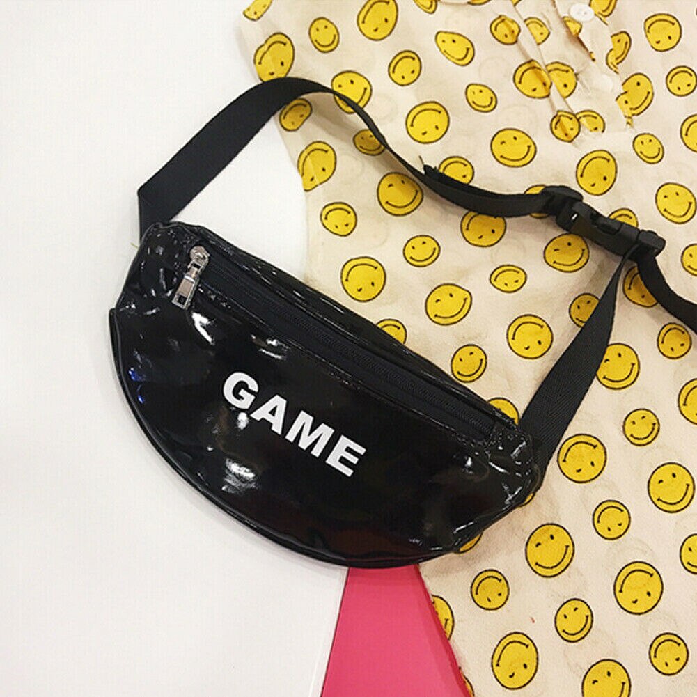 Kinder Mädchen Leder Taille Fanny-Pack Gürtel Geld Beutel Hüfte Geldbörse Satchel Brust Tasche